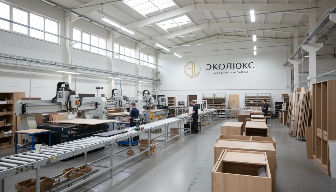 Производственный цех Эколюкс на Кожуховской
