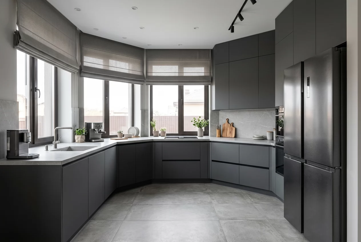 Luxe Grey Arc